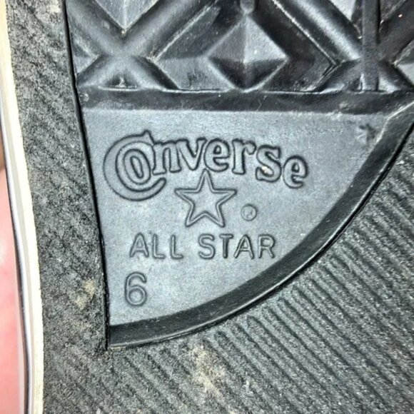 Converse All Star Neon Stripe Low Top Sneakers Womens Size 8 Mens Size 6 VHTF - Picture 6 of 9